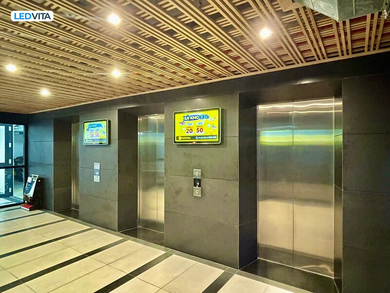 Lợi ích của quảng cáo LCD và LED thang máy