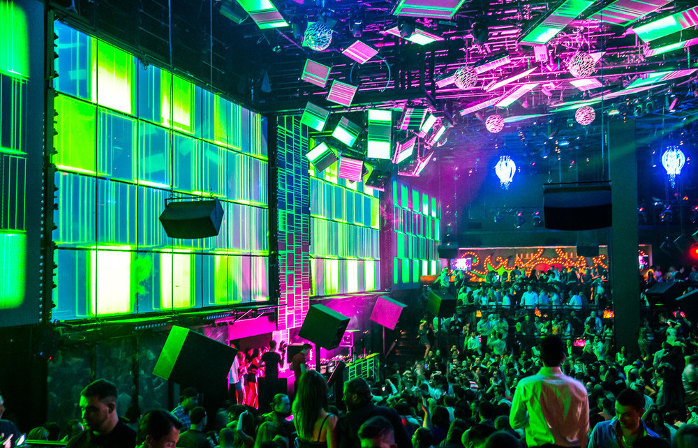 Màn hình led quán bar, phòng trà - Led Blue