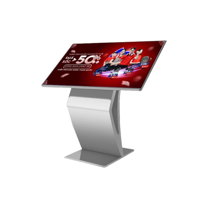 Màn hình quảng cáo LCD chân quỳ 50 inch - Chính hãng - LedHD