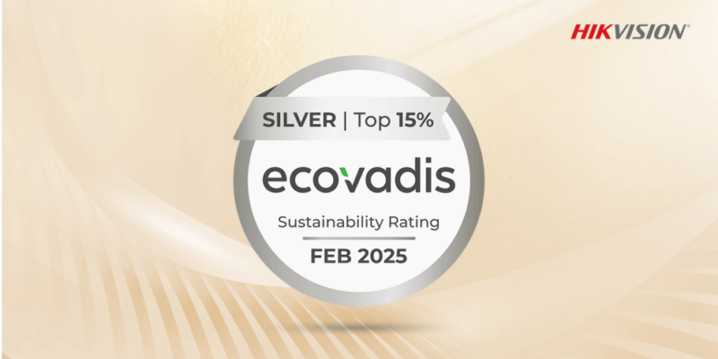 Hikvision Nhận Huy Chương Bạc EcoVadis 2025: Top 1 Màn Hình LED Bền Vững